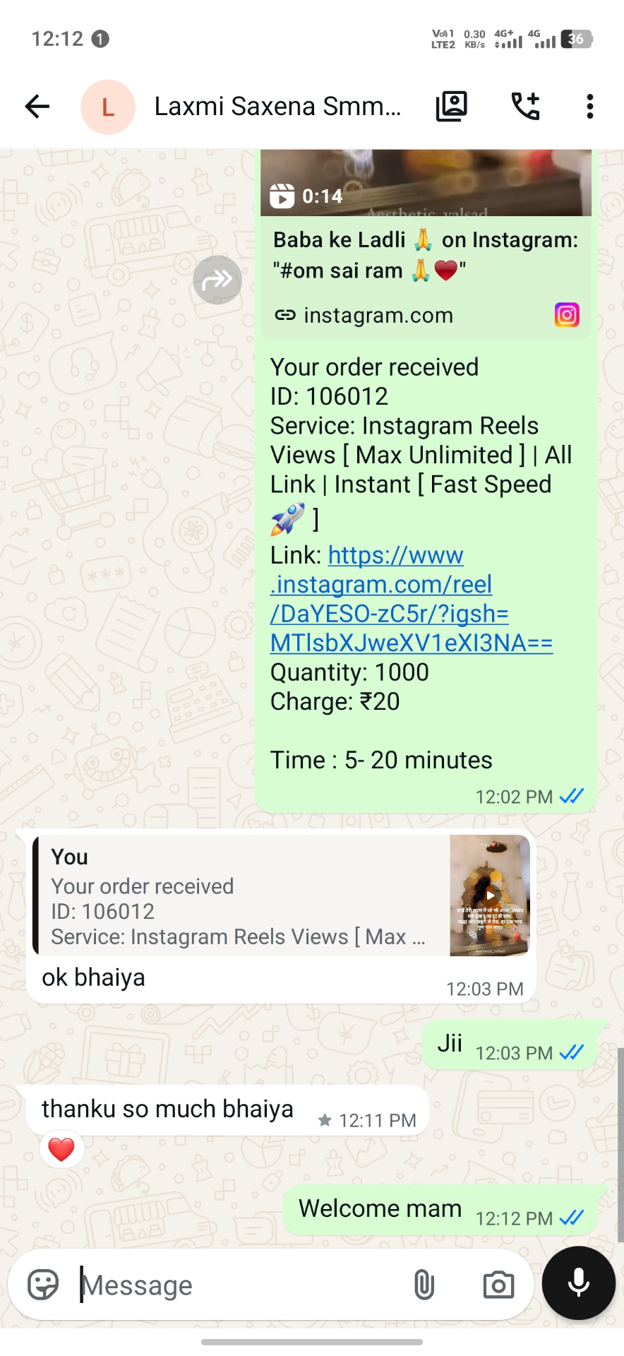 Verified client review — Pushpraj Digital Services