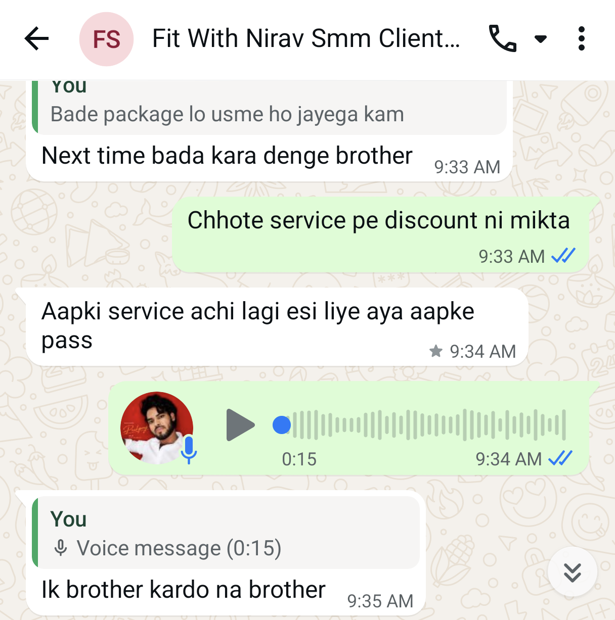 Verified client review — Pushpraj Digital Services